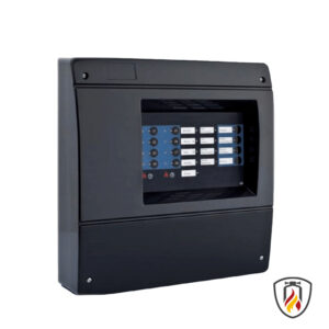 Central de incendios de 2 zonas con caja