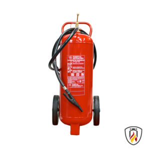 Extintor Polvo carro 50 kgs