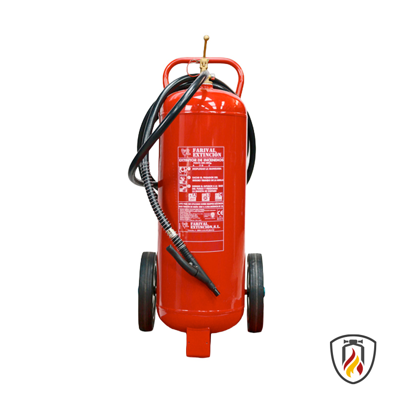 Extintor Polvo carro 50 kgs